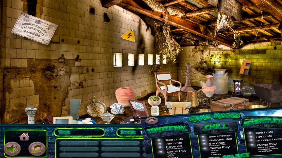 Hidden Objects Haunted Mystery Mansion Secret Time应用截图