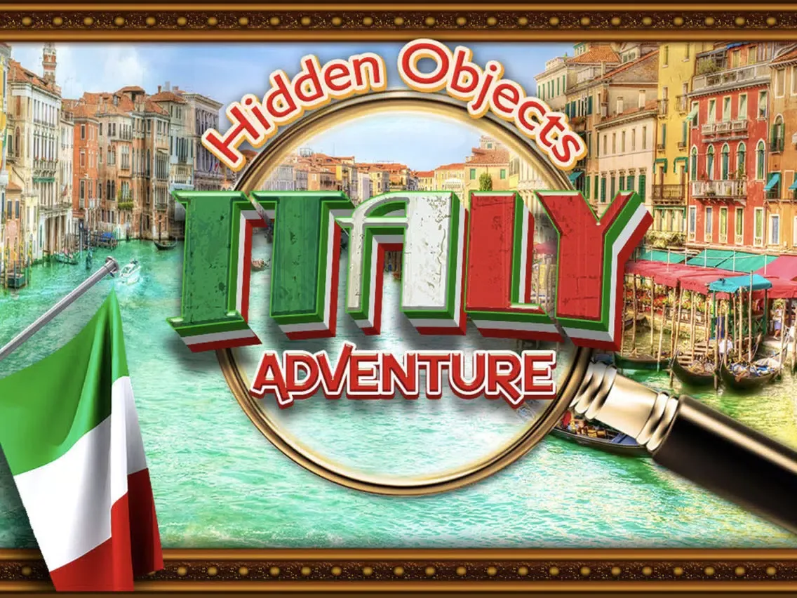 Capturas de tela do Hidden Objects Italy Spy Time iPad 