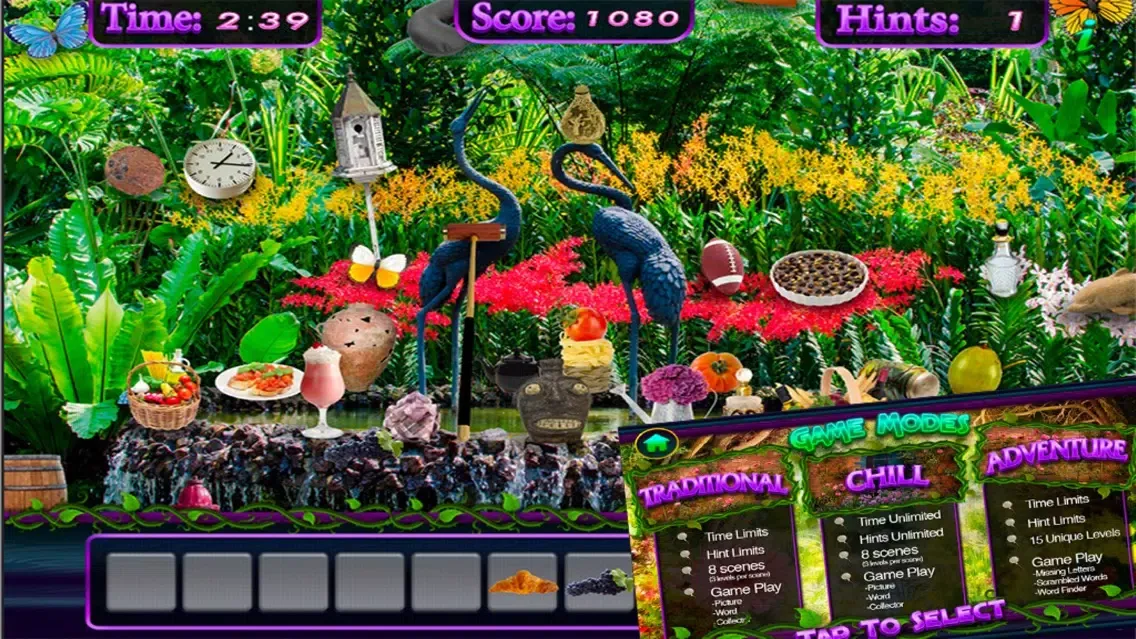 Скриншоты Secret Gardens - Hidden Object Spot and Find Objects Photo Differences