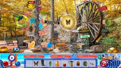 Captures d'écran de Hidden Objects USA Spy Quest