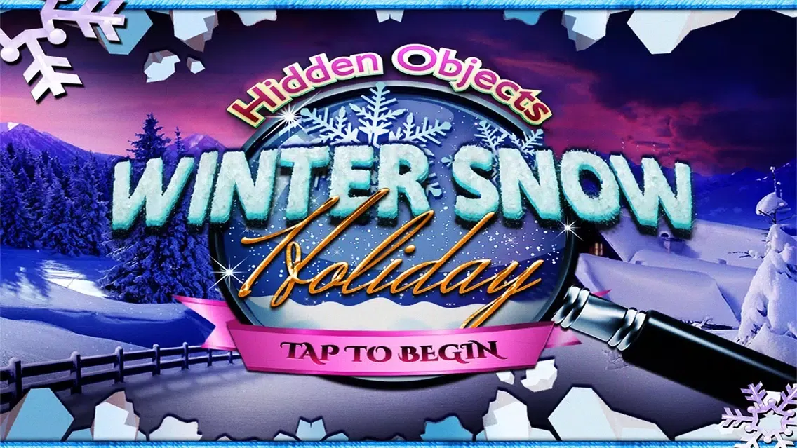 Tangkapan skrin Winter Snow Christmas Holiday Hidden Object Puzzle