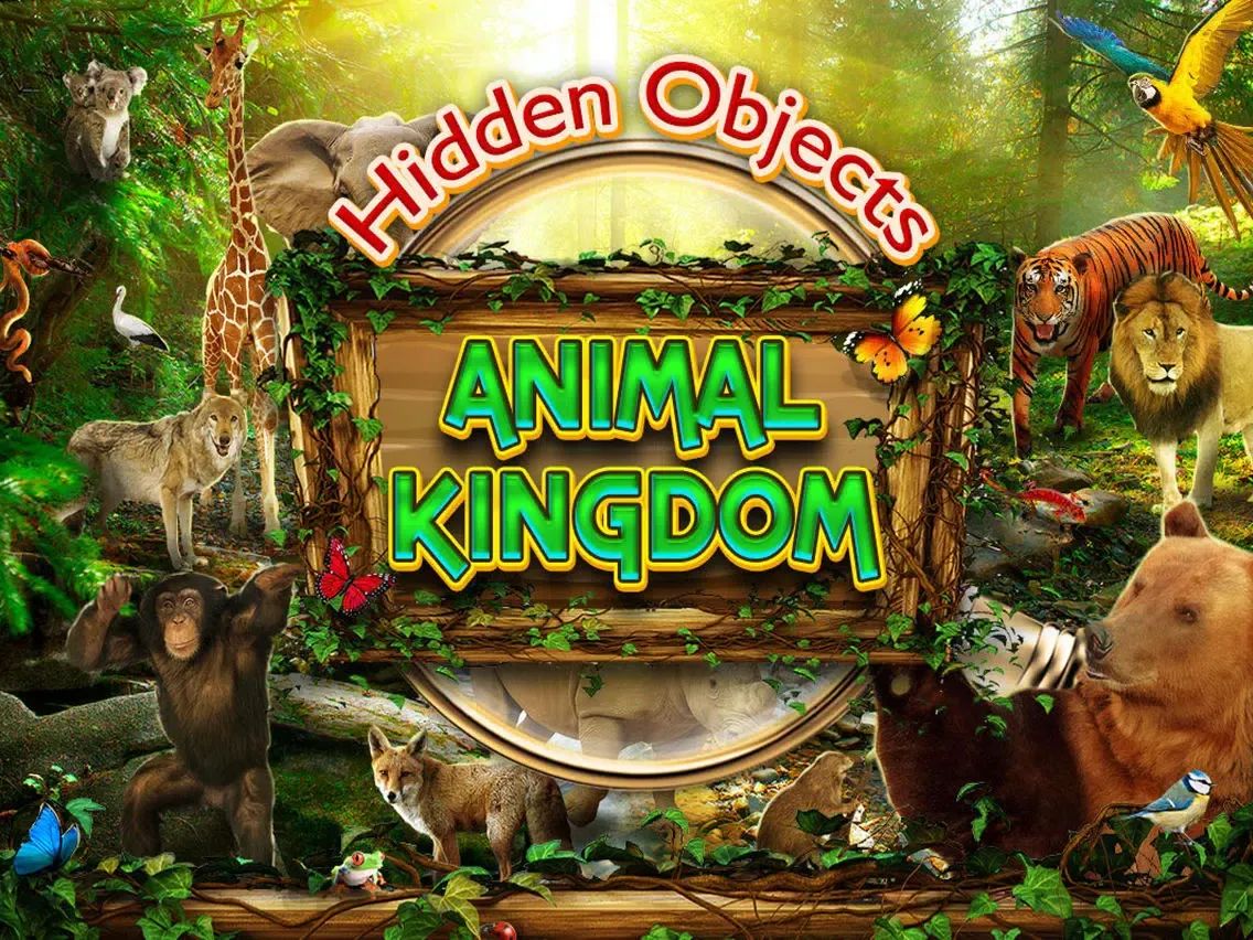 Ảnh chụp màn hình của Animal Kingdom Objects - Hidden Object Time Quest iPad 