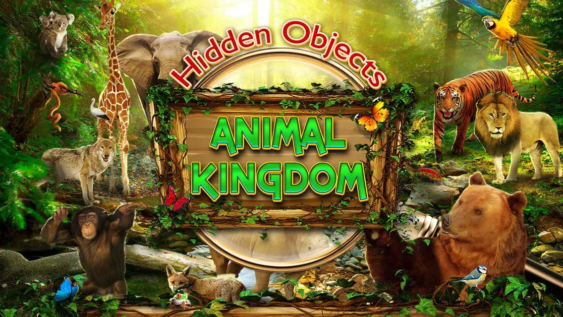 Ảnh chụp màn hình của Animal Kingdom Objects - Hidden Object Time Quest