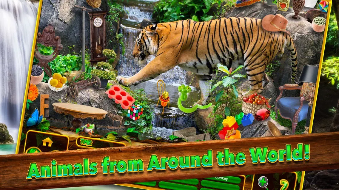Ảnh chụp màn hình của Animal Kingdom Objects - Hidden Object Time Quest