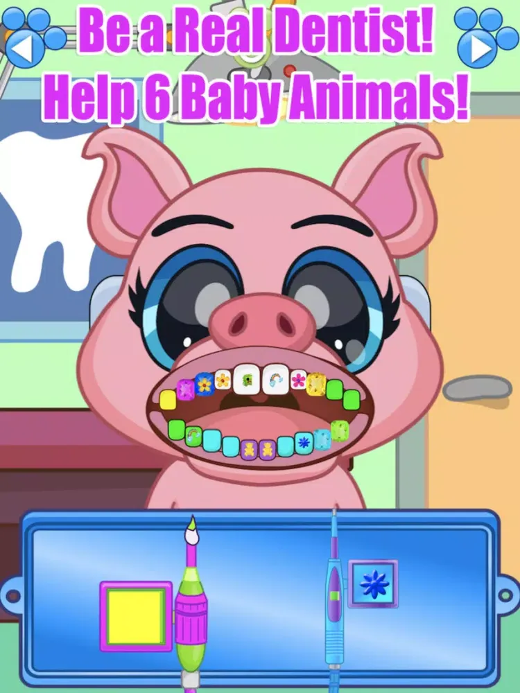 Baby Animal Pets Dentist Doctor - Virtual Pet Vet iPad  Ekran Görüntüleri