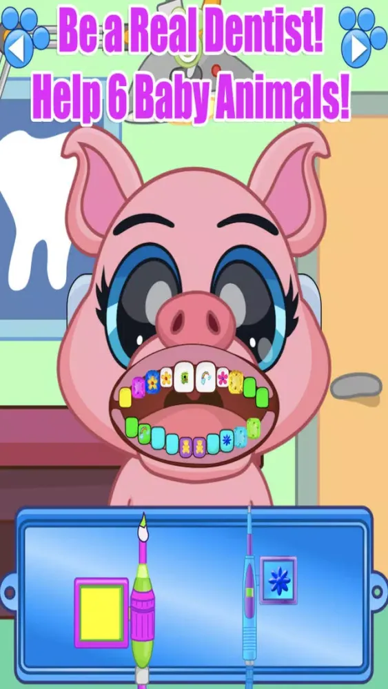 Baby Animal Pets Dentist Doctor - Virtual Pet Vet Ekran Görüntüleri