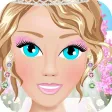 Bridal Salon Dress Up Wedding Bride Makeover Girl