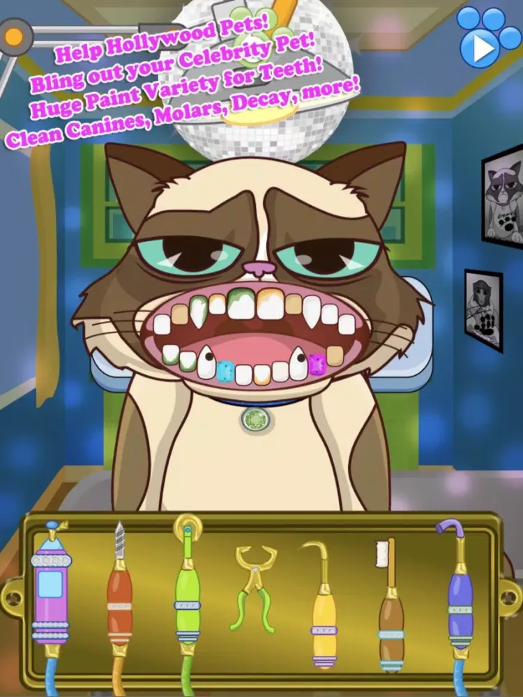 Celebrity Dentist Pets Doctor iPad 應用截圖