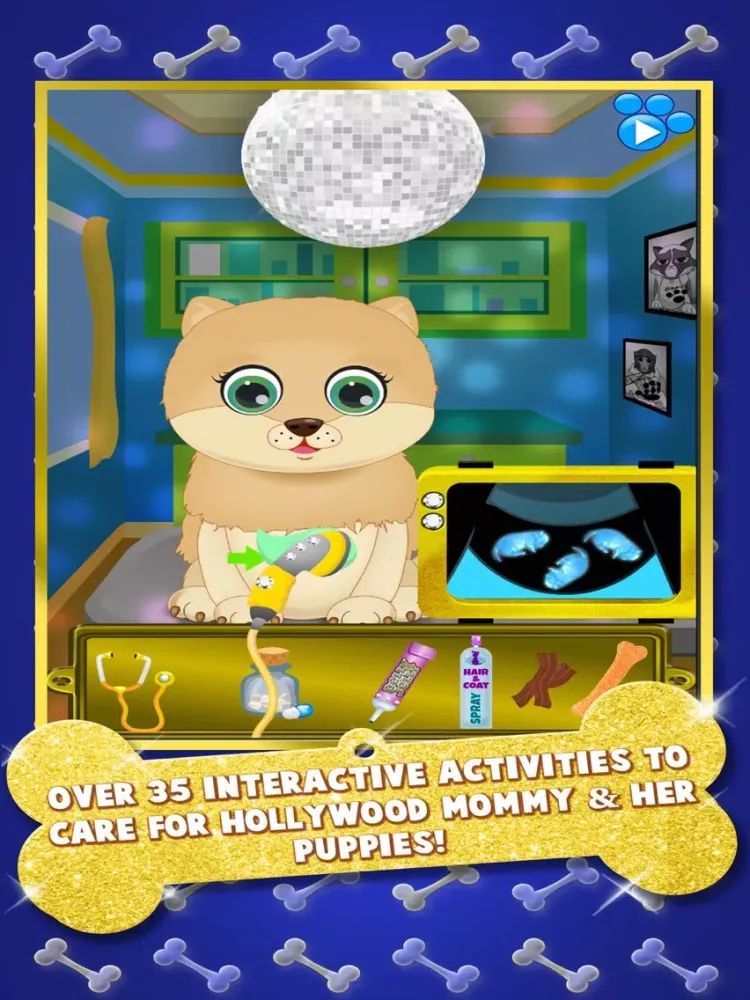 Capturas de tela do Celebrity Newborn Pets Baby & Mommy Dog Pregnancy iPad 
