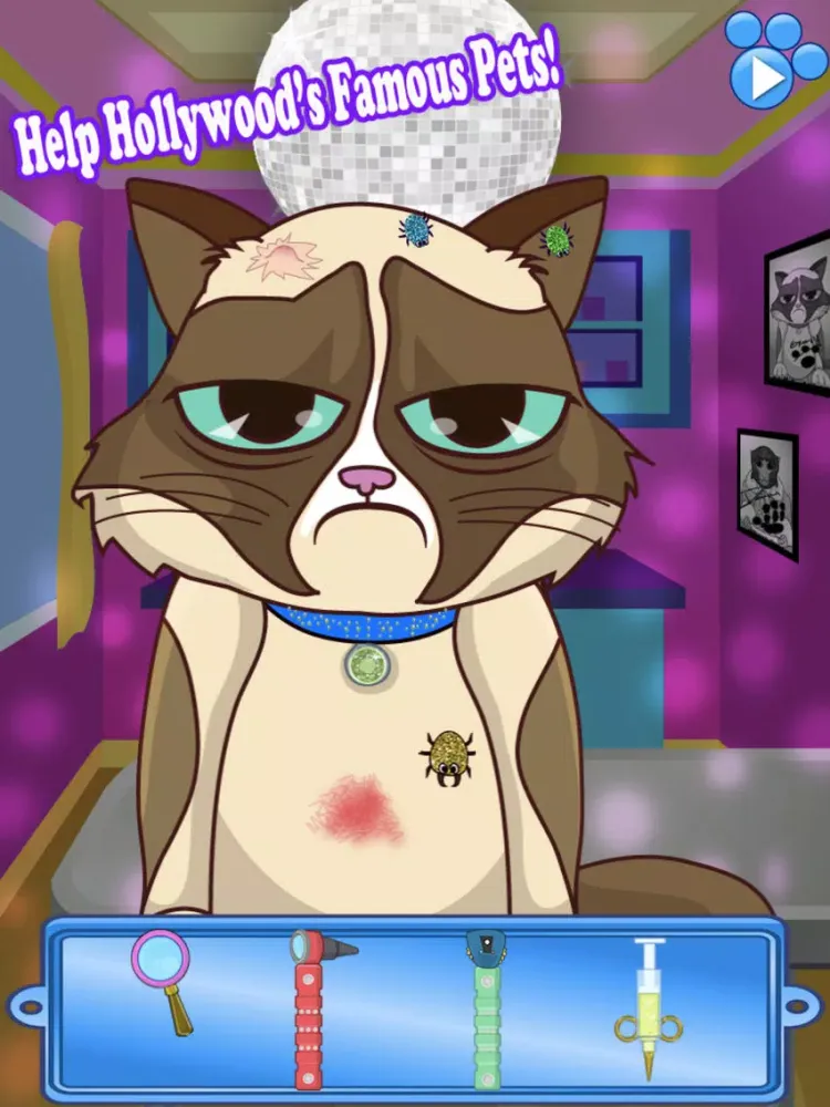 Celebrity Pet Animal Doctor iPad 應用截圖