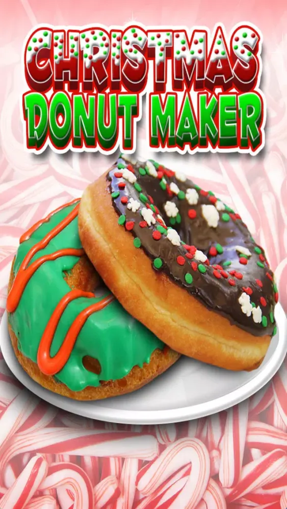 Ảnh chụp màn hình của Christmas Donut Maker - Dessert Cooking Baker Game