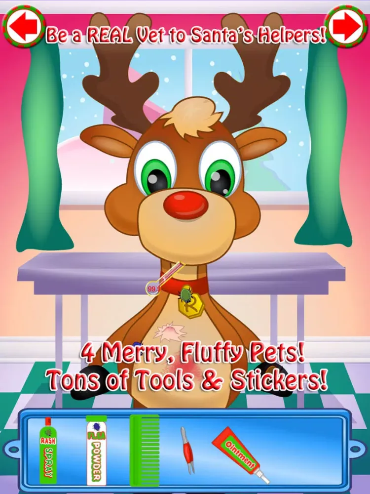 Скриншоты Christmas Pet Vet Santa Doctor iPad 