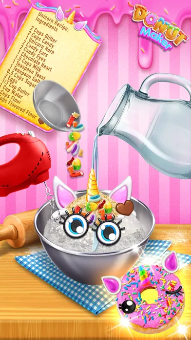 Скриншоты Donut Maker - Cooking Chef Fun