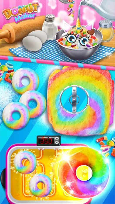 Скриншоты Donut Maker - Cooking Chef Fun