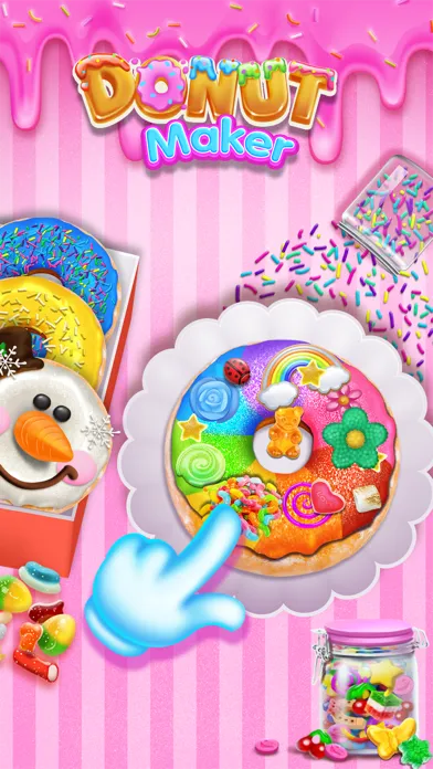Скриншоты Donut Maker - Cooking Chef Fun