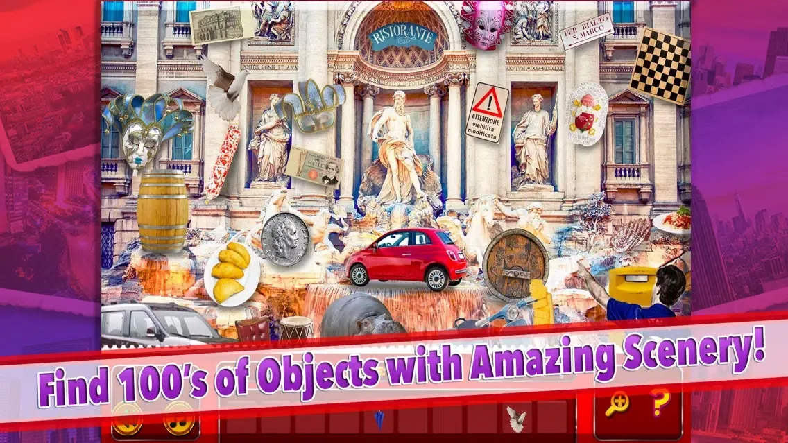Famous Cities Hidden Object – World Travel to New York, Paris, London & Pic Puzzle Spot Differences Objects Game應用截圖