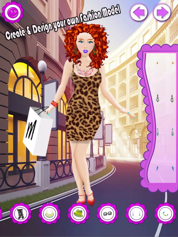 Fashion Salon Dressup Girl Spa iPad  Screenshots