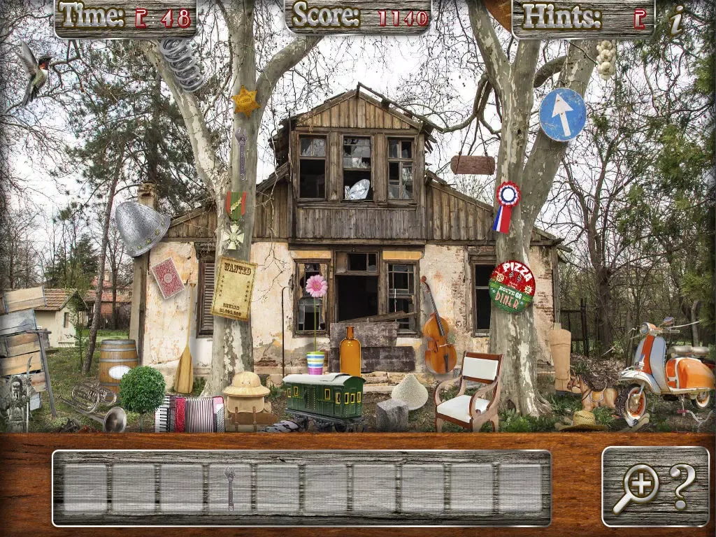 Tangkapan skrin Haunted Towns Hidden Object – Secret Mystery Ghost Town Pic Puzzle Spot Differences Objects Game iPad 