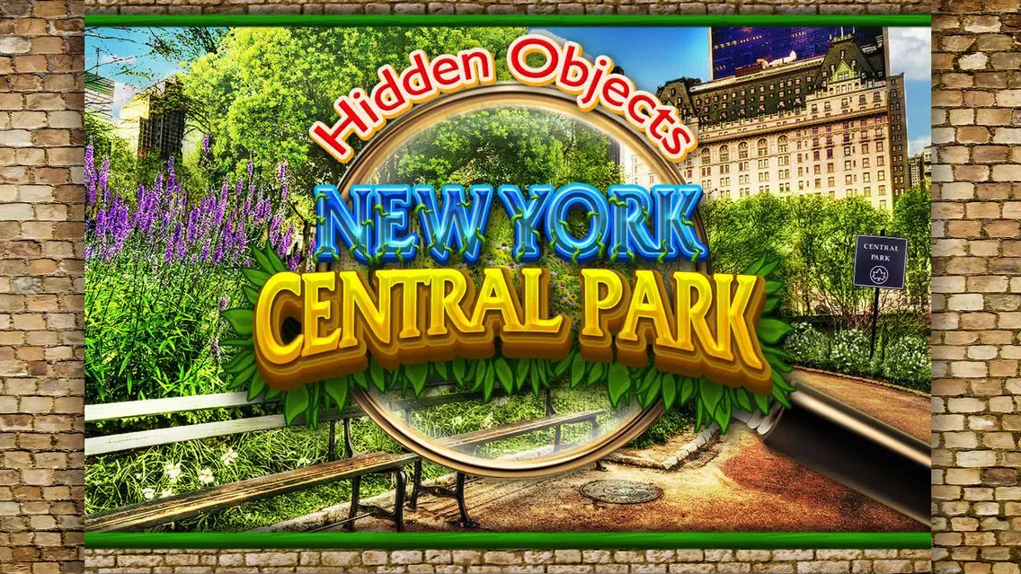 ภาพหน้าจอของ Hidden Objects Central Park New York City Gardens