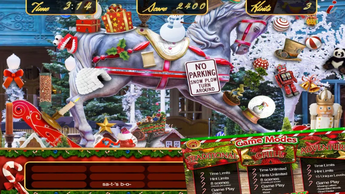 Hidden Objects Christmas Magic Celebration Time スクリーンショット