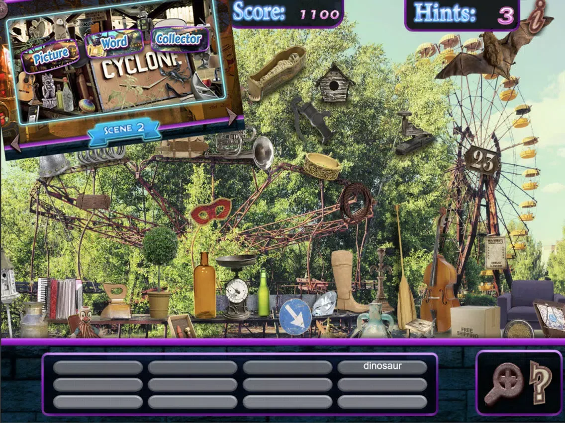 Hidden Objects Haunted Mystery Amusement Parks Pic iPad  স্ক্রিনশট