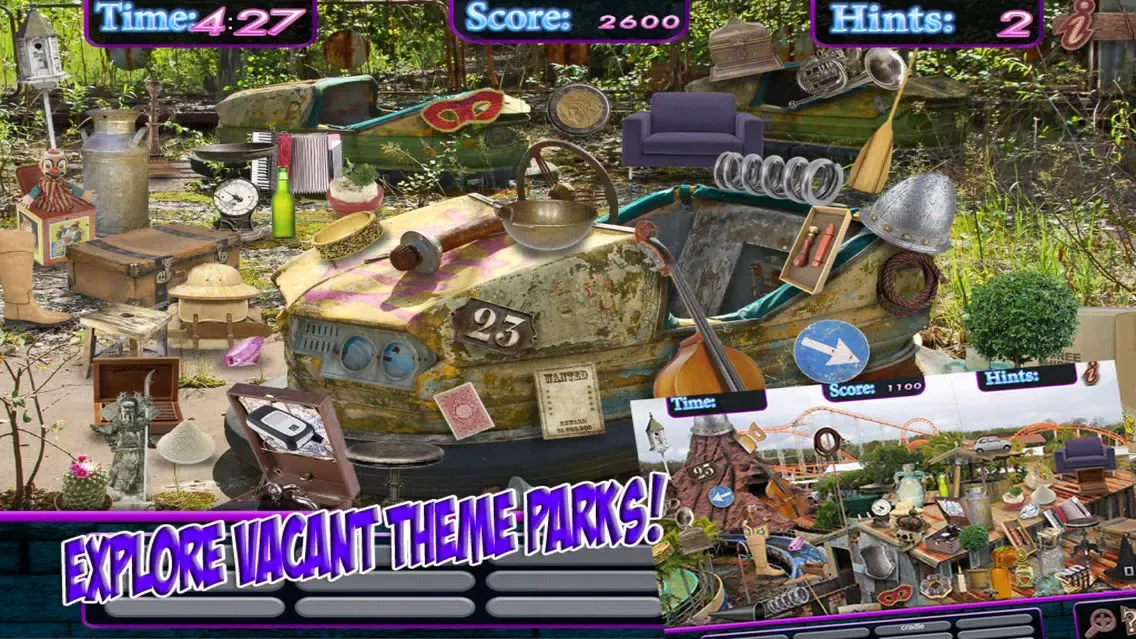 Hidden Objects Haunted Mystery Amusement Parks Pic স্ক্রিনশট
