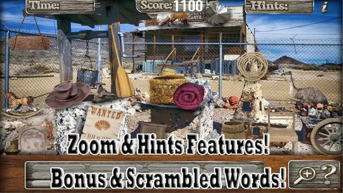 Hidden Objects Ghost Town Time Screenshots