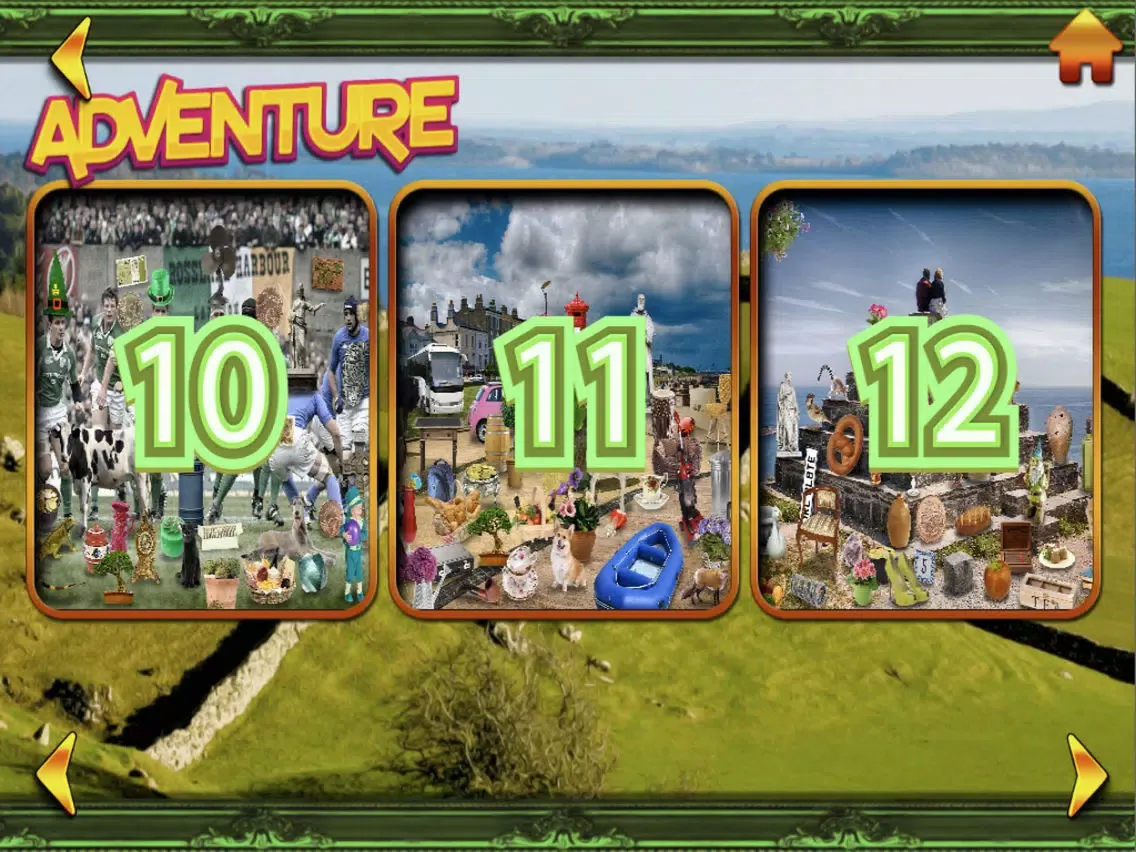 Tangkapan skrin Hidden Objects Ireland Adventure Travel Quest Time iPad 