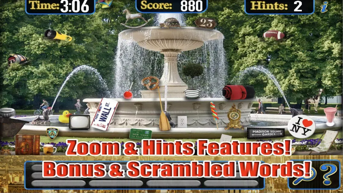 Скриншоты Hidden Objects New York Adventure & Object Time