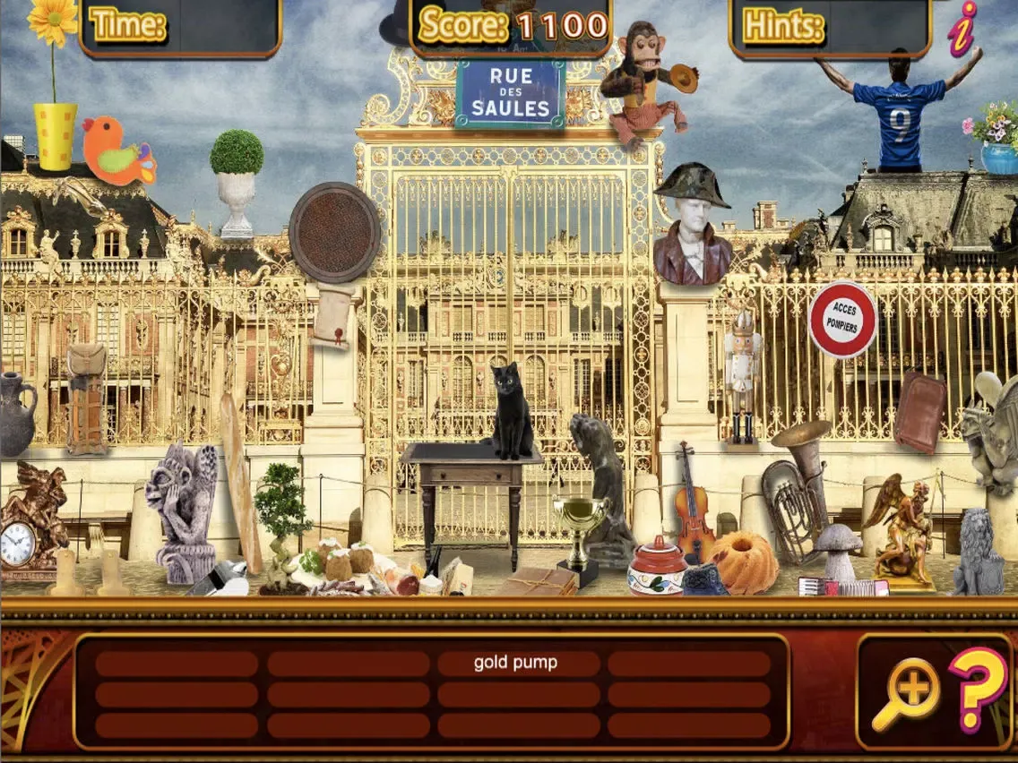 Screenshot di Hidden Objects Paris Adventure Object Time Puzzle iPad 