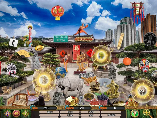 Capturas de pantalla de Hidden Objects Find Treasure iPad 