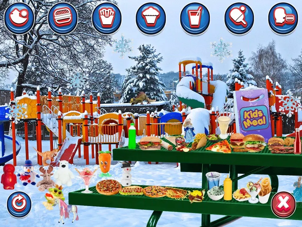 Kids Meal Maker Winter Ice Season - Frozen Food Game iPad  स्क्रीनशॉट