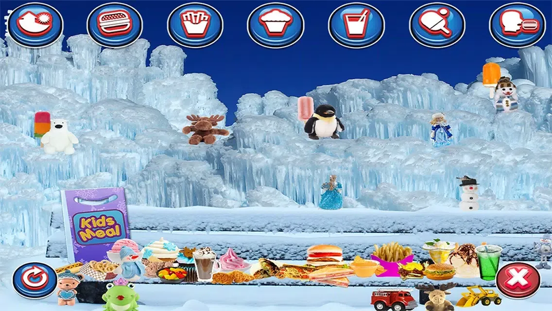 Kids Meal Maker Winter Ice Season - Frozen Food Game स्क्रीनशॉट