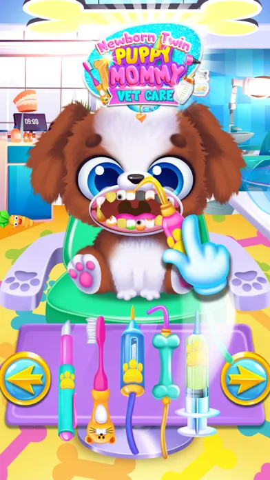 Tangkapan layar Baby Puppy Mommy Dog Vet Care
