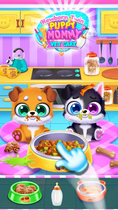 Tangkapan layar Baby Puppy Mommy Dog Vet Care