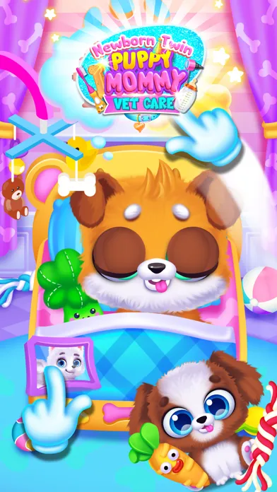 Tangkapan layar Baby Puppy Mommy Dog Vet Care