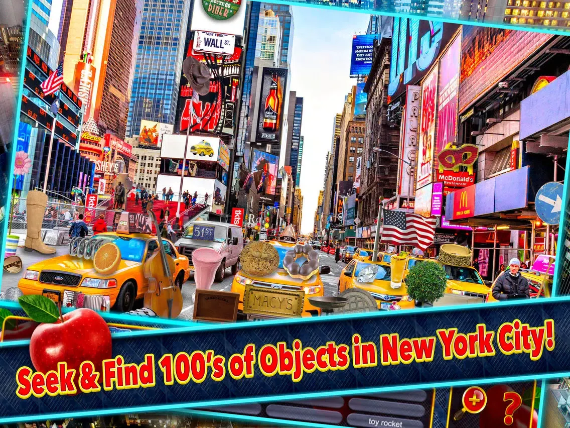 تصاویر New York City Time - Hidden Object Big Apple iPad 