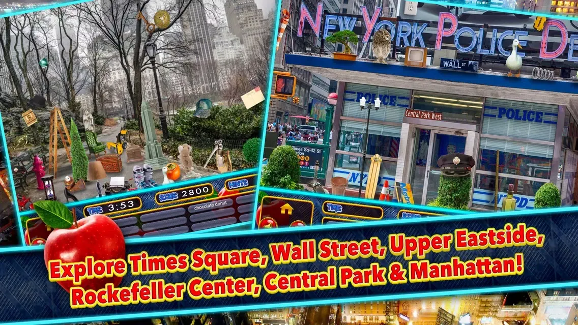 تصاویر New York City Time - Hidden Object Big Apple