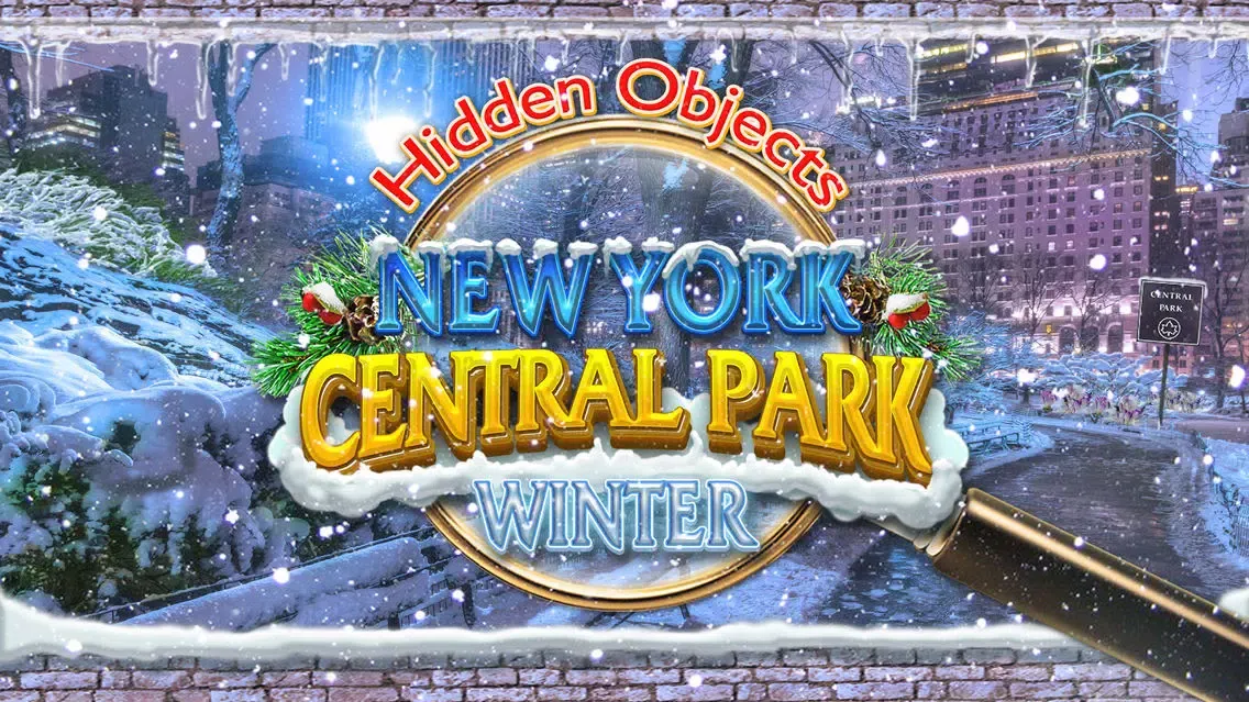 Central Park New York Winter - Hidden Object Time應用截圖