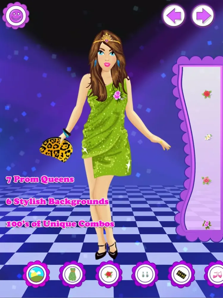 Zrzuty ekranu Prom Salon Dress Up Fashion Girl Virtual Makeover iPad 