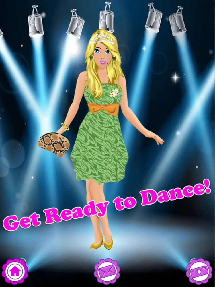 Prom Salon Girl Dressup Makeover Spa Fashion Game iPad  Screenshots