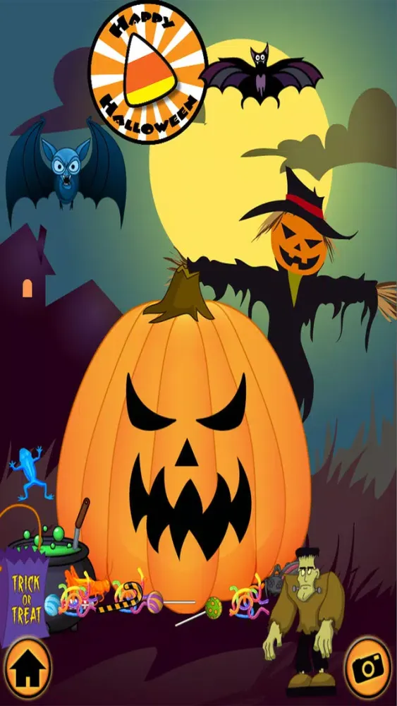 تصاویر Halloween Pumpkin Maker Decorate Virtual Makeover
