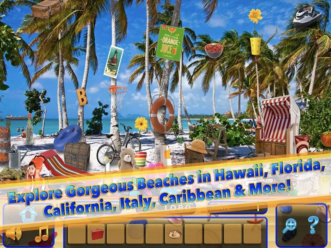 Capturas de pantalla de Summer Beach Vacation Objects - Hidden Object Time iPad 