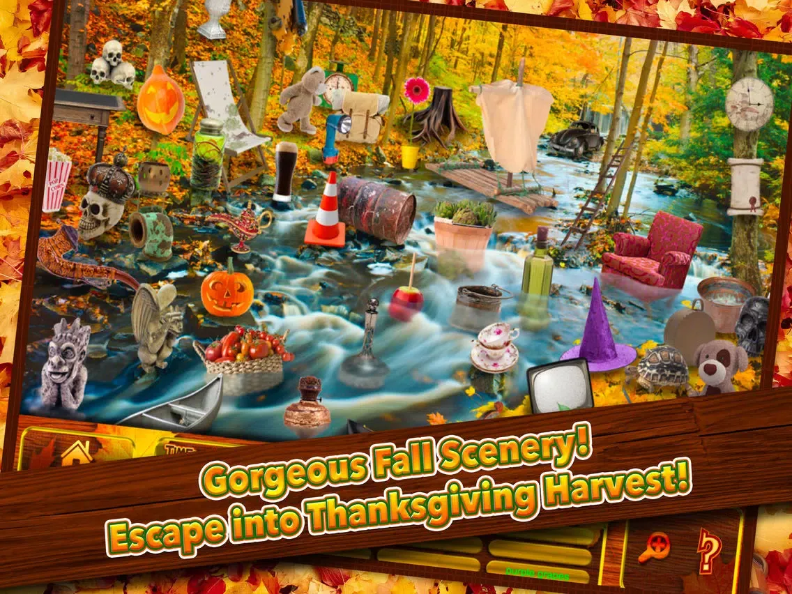 Скриншоты Thanksgiving Fall Harvest - Hidden Object Time iPad 