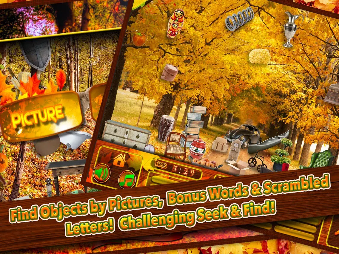 Скриншоты Thanksgiving Fall Harvest - Hidden Object Time iPad 