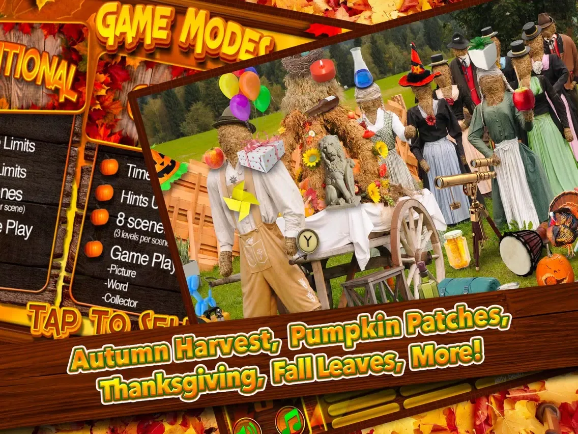 Скриншоты Thanksgiving Fall Harvest - Hidden Object Time iPad 