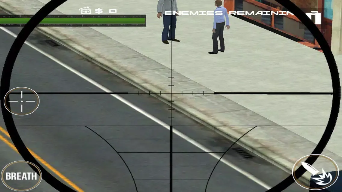 Captures d'écran de Super Sniper Shoot War FSP
