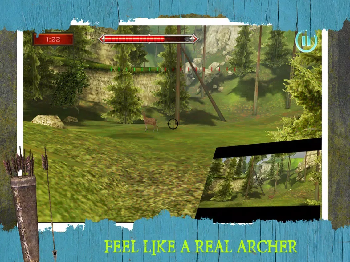 Mountain Deer Arrow Hunting- Get up and show the power of bow and arrow shots in advent of deer hunting quest iPad 應用截圖