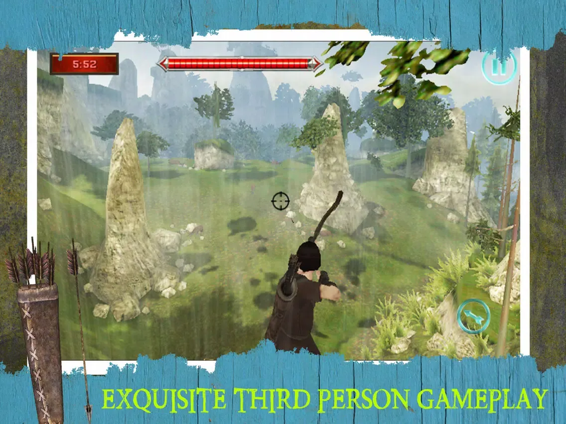 Mountain Deer Arrow Hunting- Get up and show the power of bow and arrow shots in advent of deer hunting quest iPad 應用截圖