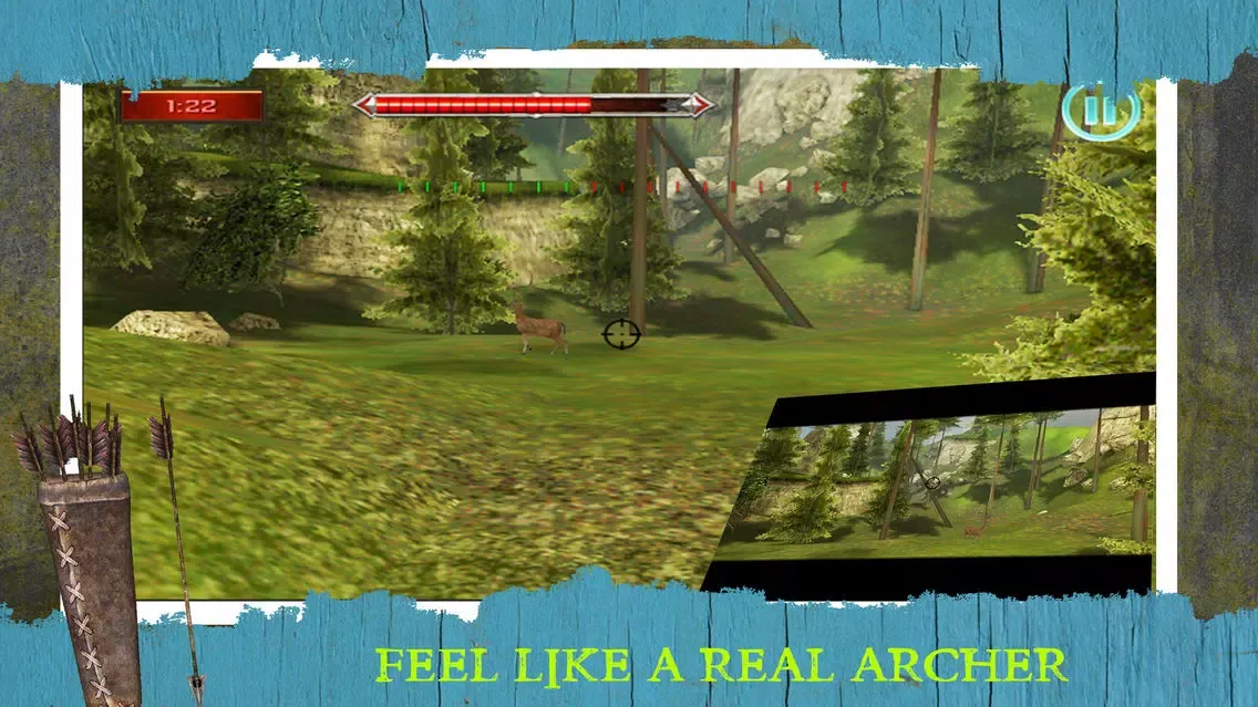 Mountain Deer Arrow Hunting- Get up and show the power of bow and arrow shots in advent of deer hunting quest應用截圖